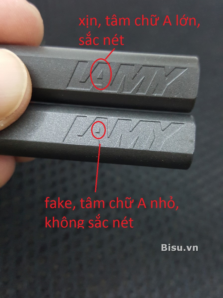 Phân biệt bút Lamy Safari fake và xịn