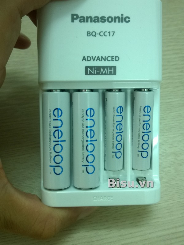 Bộ pin mới Panasonic Eneloop chính hãng Bắc Mỹ