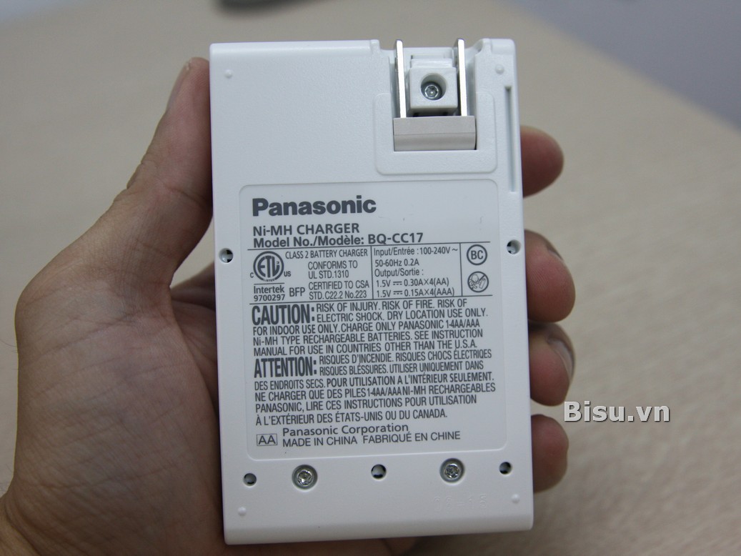 Bộ pin mới Panasonic Eneloop chính hãng Bắc Mỹ