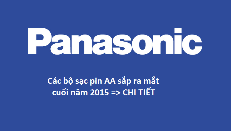 Bộ sạc AA Panasonic Eneloop  2015