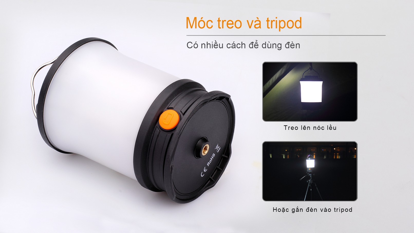 Đèn pin cắm trại CL30R