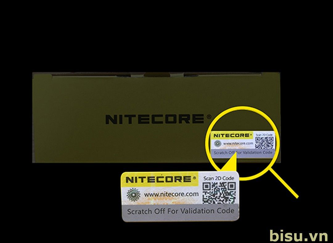 Cách kiểm tra sạc pin Nitecore chính hãng