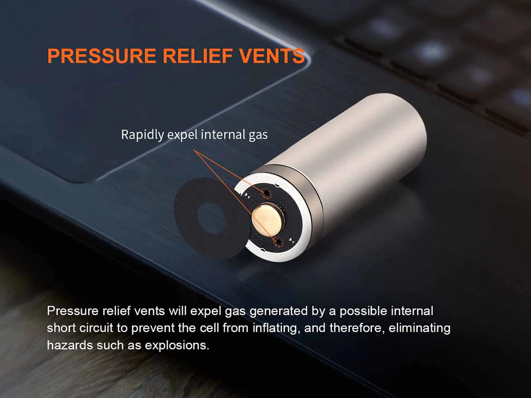 (01 viên) Pin sạc Fenix 18350 - ARB-L18-1100 (1100 mah - 3.6V)