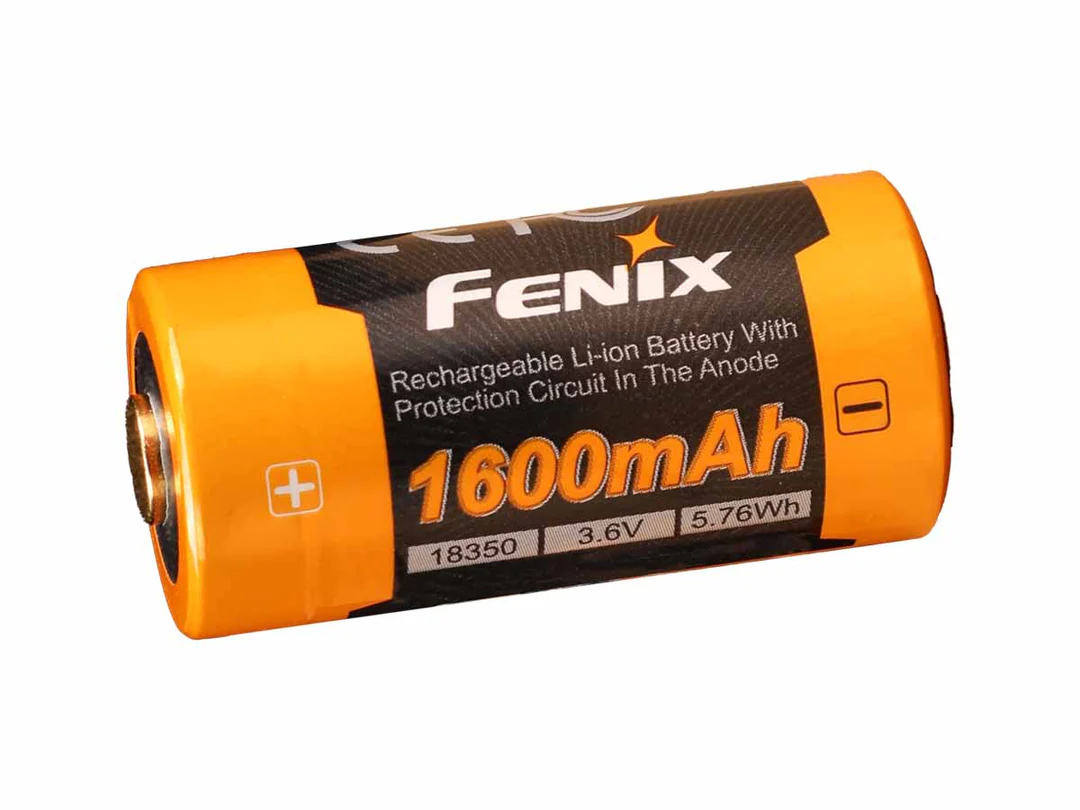 (01 viên) Pin sạc Fenix 18350 - ARB-L18-1600 - 1600mAh - 3.6V