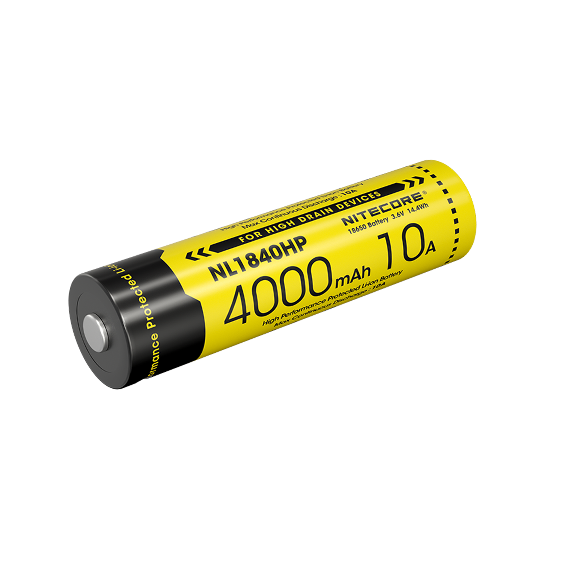 (01 VIÊN) Pin sạc 18650 NITECORE NL1840HP (4000mAh)