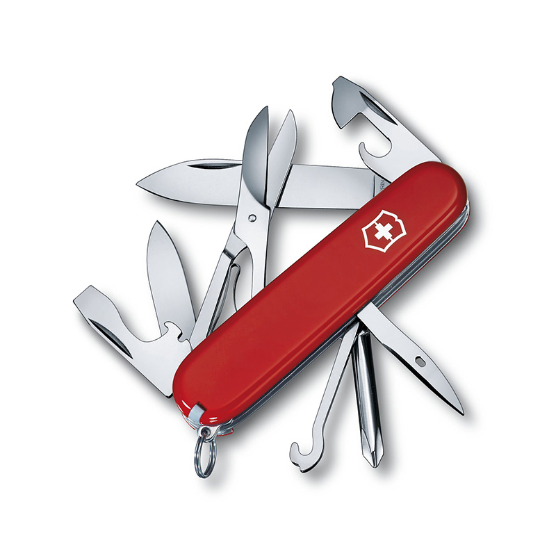 Dụng Cụ Đa Năng Victorinox - 91mm - Super Tinker Red (Đỏ Truyền Thống)