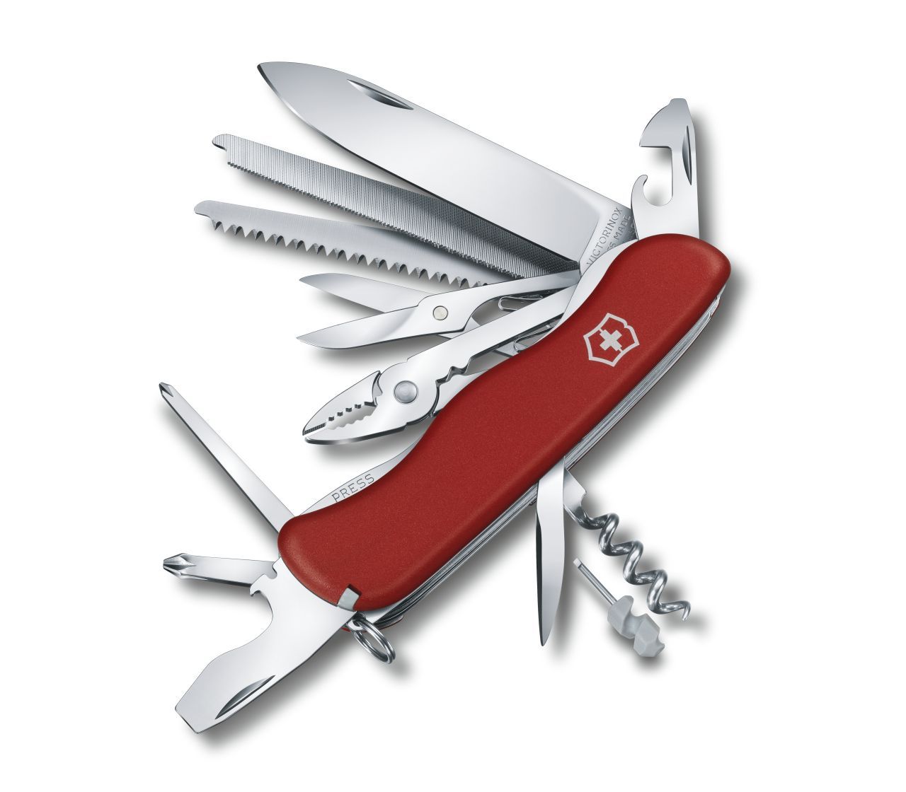 Dụng Cụ Đa Năng VICTORINOX - 111mm - Workchamp Red (Đỏ Truyền Thống)