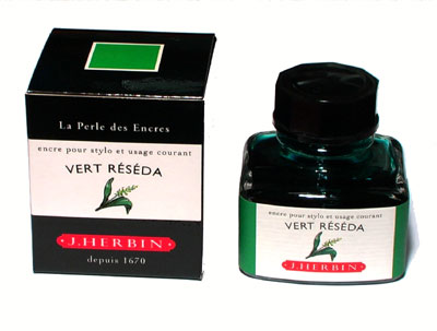 Mực J.Herbin French - 30Ml - No.38 - Xanh Lá (Vert Réséda)