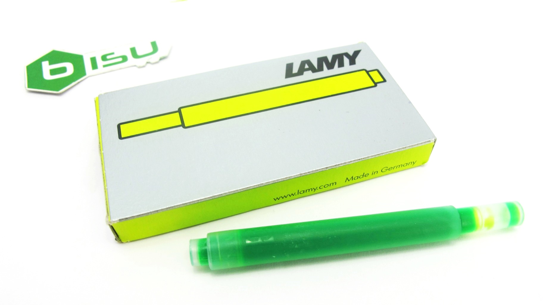 (01 Ống) Mực Lamy - T10 - Lá Mạ Neon Lime