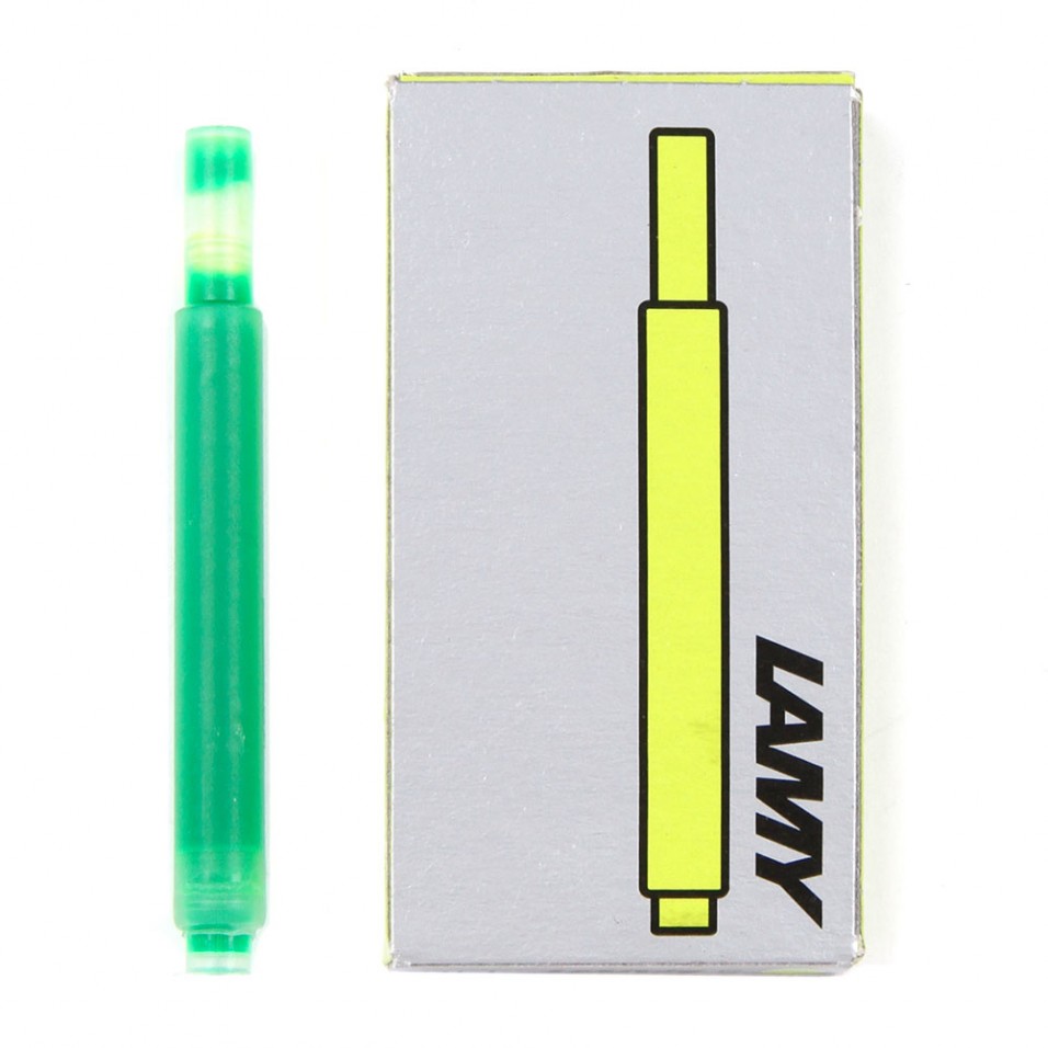 (01 Ống) Mực Lamy - T10 - Lá Mạ Neon Lime