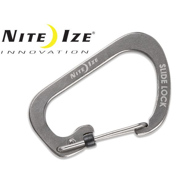 Nite Ize - Móc khóa CSL2-11-R6 - Slidelock Size #2 Carabiner (Thép không gỉ)