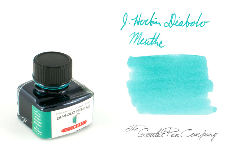 Mực J.Herbin French - 30Ml - No.33 - Xanh Bạc Hà (Diabolo Menthe)