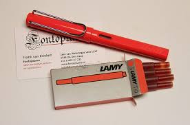 (01 Ống) Mực Lamy - T10 - Hồng Neon Coral