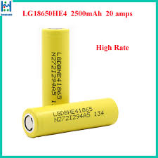 (01 Viên) Pin Sạc 18650 Lg Icr18650He4 - 2500Mah - Xả 20A