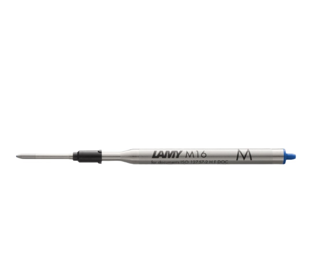 Ruột mực Bi - Lamy M16 Blue màu xanh - size M 1.0mm