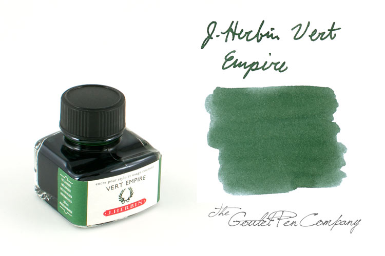 Mực J.Herbin French - 30Ml - No.39 - Xanh Lá Cây Đậm (Vert Empire)