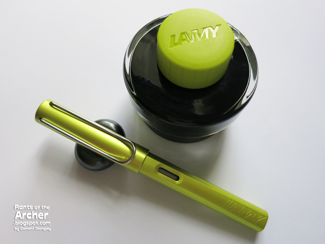 Mực Lamy - T52 - 50ml - Màu xanh lá cây Charged Green (bản Limited 2016)