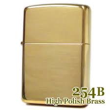 Zippo 254B - Vỏ Đồng Thau Trơn (High Polish Brass Lighter)