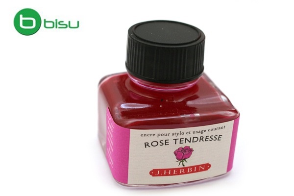 Mực J.Herbin French - 30Ml - No.61 - Tím Hồng (Rose Tendresse)