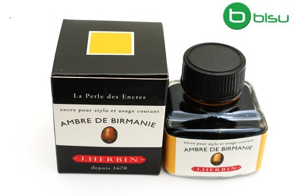 Mực J.Herbin French - 30Ml - No.41 - Nâu Hổ Phách (Amber De Birmanie )