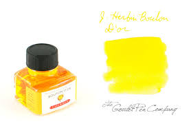 Mực J.Herbin French - 30Ml - No.53 - Vàng (Bouton D'Or)