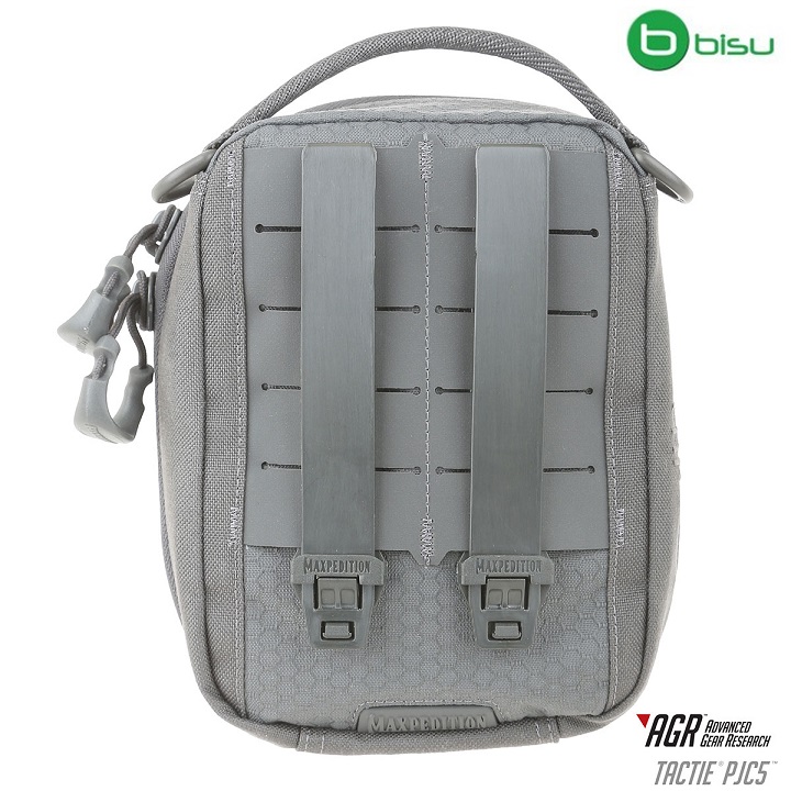 (01 chiếc) Maxpedition - Móc kẹp TacTie PJC5 (Nhựa màu :Vàng Nâu, Ghi xám, Đen)