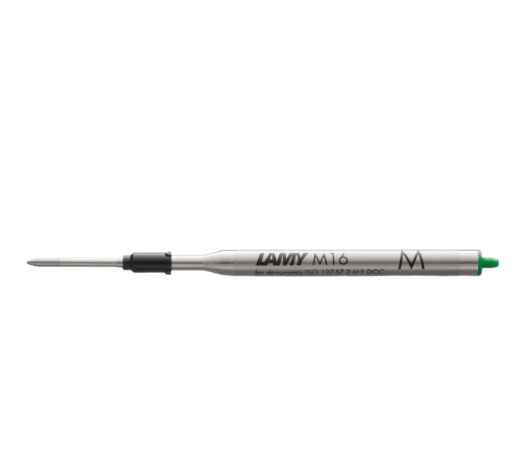 Ruột mực Bi - Lamy M16 Green màu xanh lá cây - size M 1.0mm