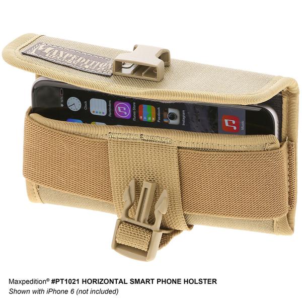 Maxpedition - Ví đựng điện thoại thông minh HORIZONTAL SMART PHONE HOLSTER (Màu Đen, Khaki - PT1021)