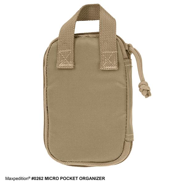 Maxpedition - Túi đựng đồ MICRO POCKET ORGANIZER (Màu Đen, Khaki - 0262)