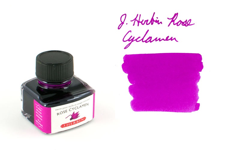 Mực J.Herbin French - 30Ml - No.66 - Màu Tím Hồng (Rose Cyclamen)