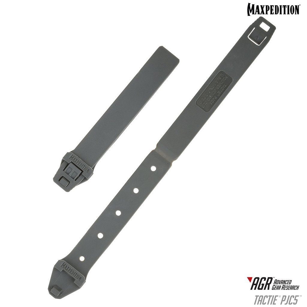(01 chiếc) Maxpedition - Móc kẹp TacTie PJC5 (Nhựa màu :Vàng Nâu, Ghi xám, Đen)