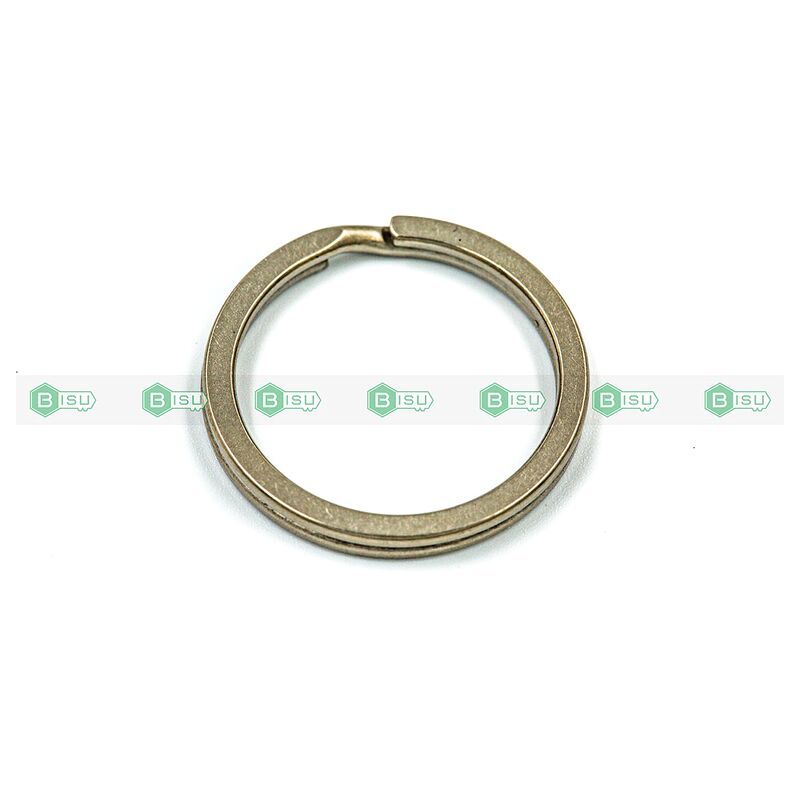 Móc Khóa Tròn Dẹt Edc - Titan Cỡ Trung (Ring.0.Ti.25mm)