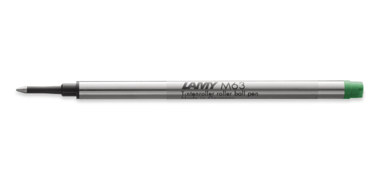 Ruột mực Dạ - Lamy M63 màu xanh lá Green (cho Bút dạ có nắp - Tintenroller Rollerball Pens)