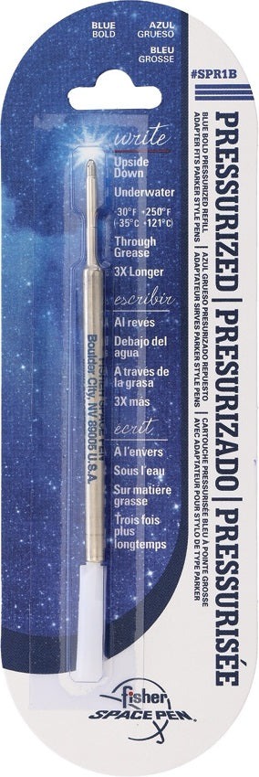 Ruột mực thay thế Fisher Space - SPR1B - Blue Ink Bold Point ( Màu Xanh cỡ B)