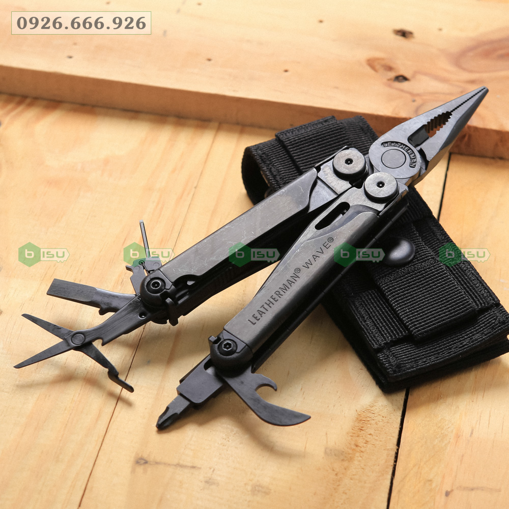 Kìm Đa Năng - Leatherman Wave Plus Black