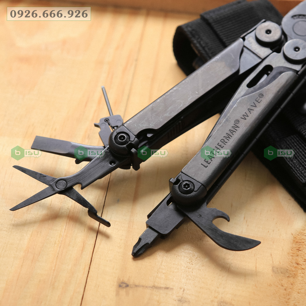 Kìm Đa Năng - Leatherman Wave Plus Black