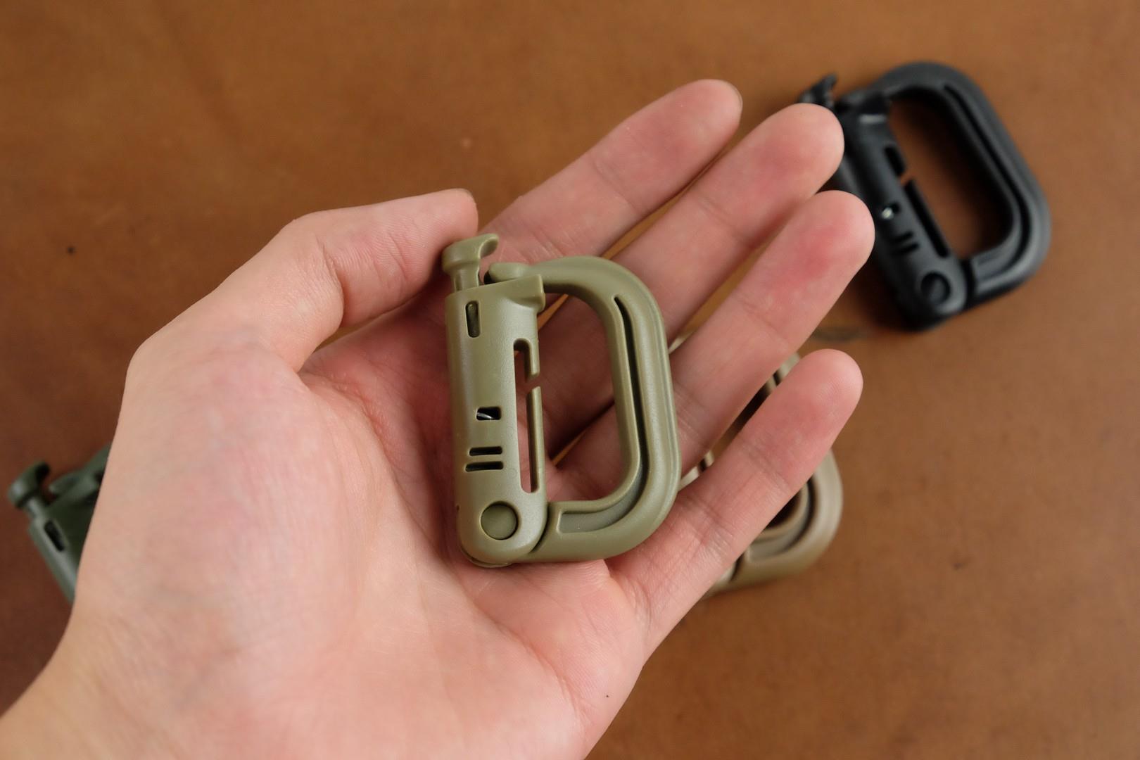 Móc Khóa EDC - Molle Carabiner cài ba lô (Nhiều màu lựa chọn)