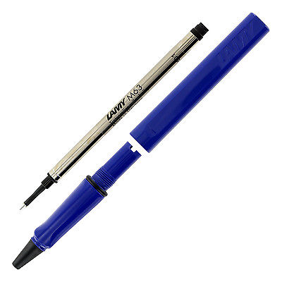 Ruột Mực Dạ - Lamy M63 Màu Xanh Blue (Cho Bút Dạ Có Nắp - Tintenroller Rollerball Pens)