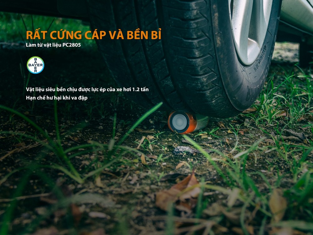 Đèn pin cắm trại FENIX CL26R (400 Lumens) Nhiều màu