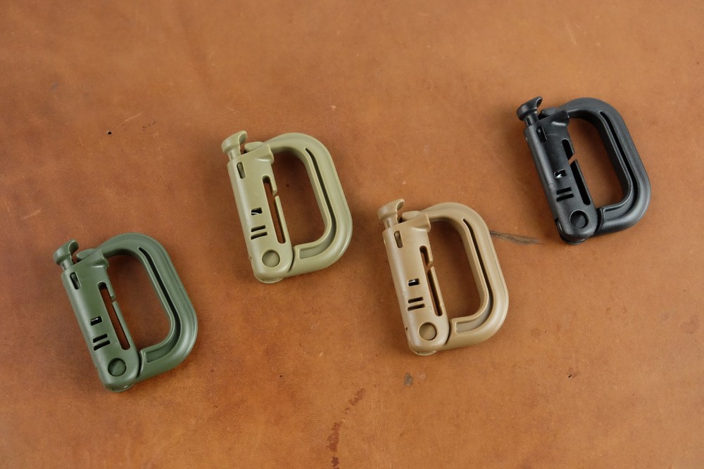 Móc Khóa EDC - Molle Carabiner cài ba lô (Nhiều màu lựa chọn)