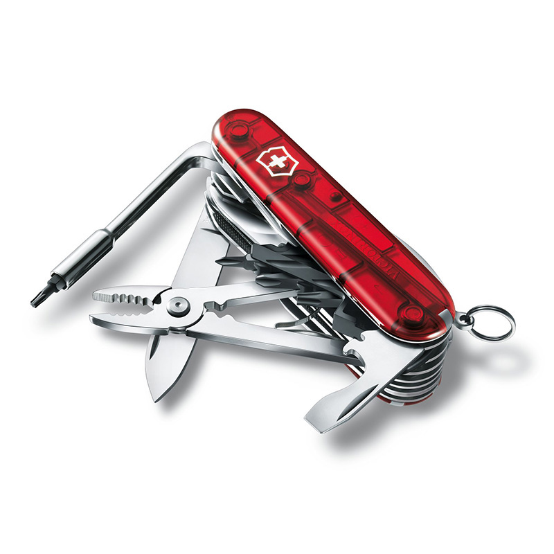 Dụng cụ đa năng Victorinox - 91mm - Cybertool L ( 41 chức năng - red trans)