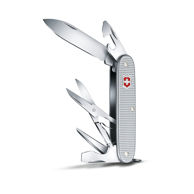 Dụng Cụ Đa Năng Victorinox - Pioneer X Alox Silver (Vỏ Nhôm - Có Kéo)