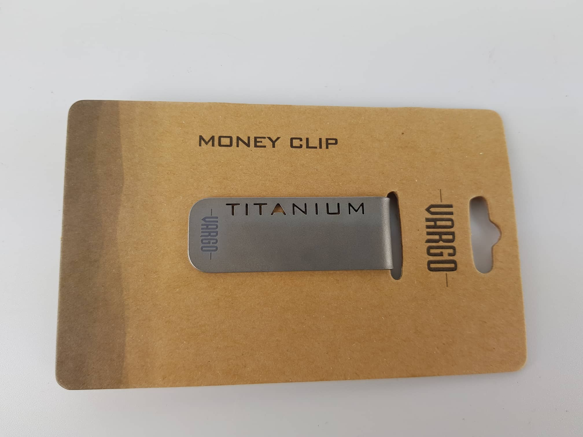 Vargo - Kẹp Tiền Vargo 51 mm (T-428 - Money clip Titanium)