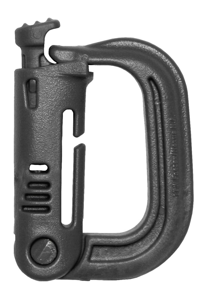 ITW- Carabiner cài molle GrimLOC Black made in USA ( màu đen )