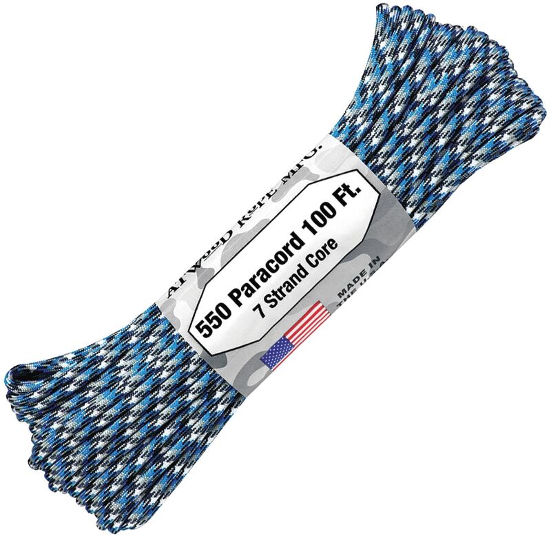 Atwood Rope - Dây Paracord 550lbs cuộn 30m màu Blue Camo