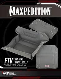 Maxpedition - Túi Đựng Đồ Du Lịch - Ftv Folding Travel Valet (Màu Tan Ftvtan) )