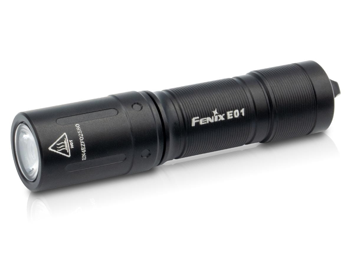 Đèn pin móc khóa FENIX E01 V2.0 (đen) (100 Lumens)