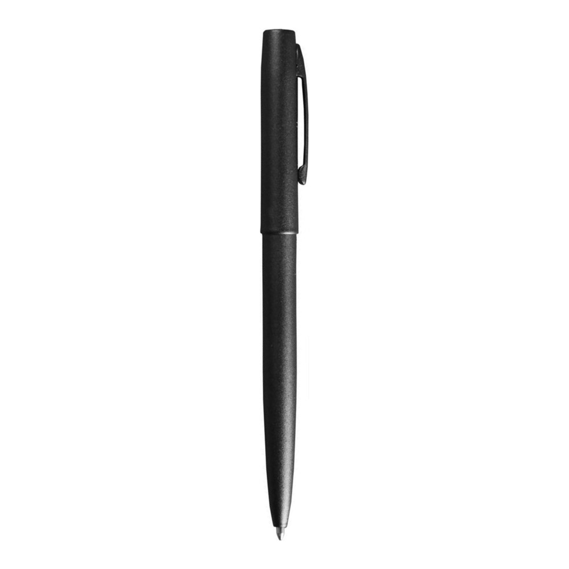 Rite in the Rain All-Weather Metal Clicker Pen, Black - Blue Ink