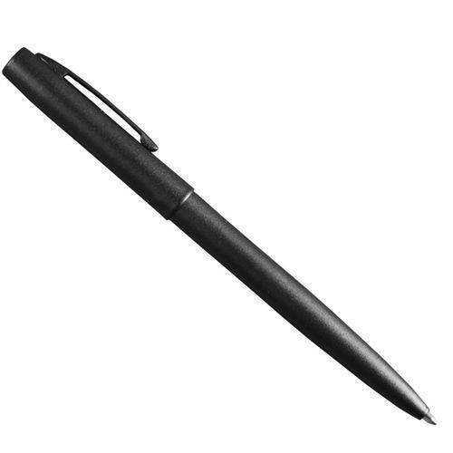 Rite in the Rain All-Weather Metal Clicker Pen, Black - Blue Ink