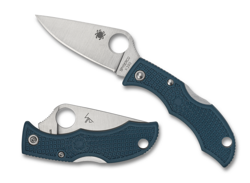 Spyderco Ladybug Lockback Bluethép K390